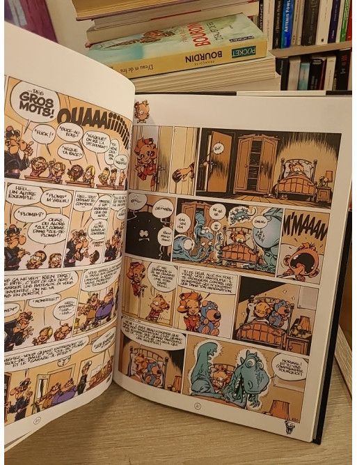 Le Petit Spirou Tome 8 - T'as qu'à t'retenir !, humour et bêtises d'enfance