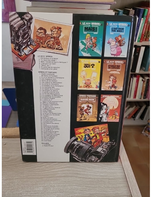 Le Petit Spirou Tome 7 - Demande à ton père !, humour et bêtises d'enfance