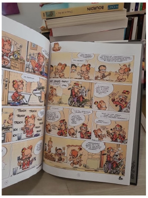 Le Petit Spirou Tome 7 - Demande à ton père !, humour et bêtises d'enfance
