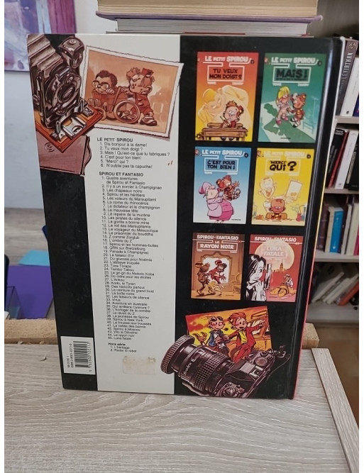 Le Petit Spirou Tome 6 - N'oublie pas ta capuche !, humour et bêtises d'enfance
