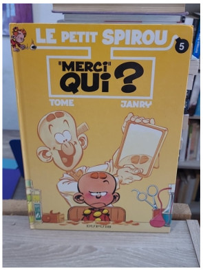 Le Petit Spirou Tome 5 - Merci qui ?, humour et bêtises d'enfance
