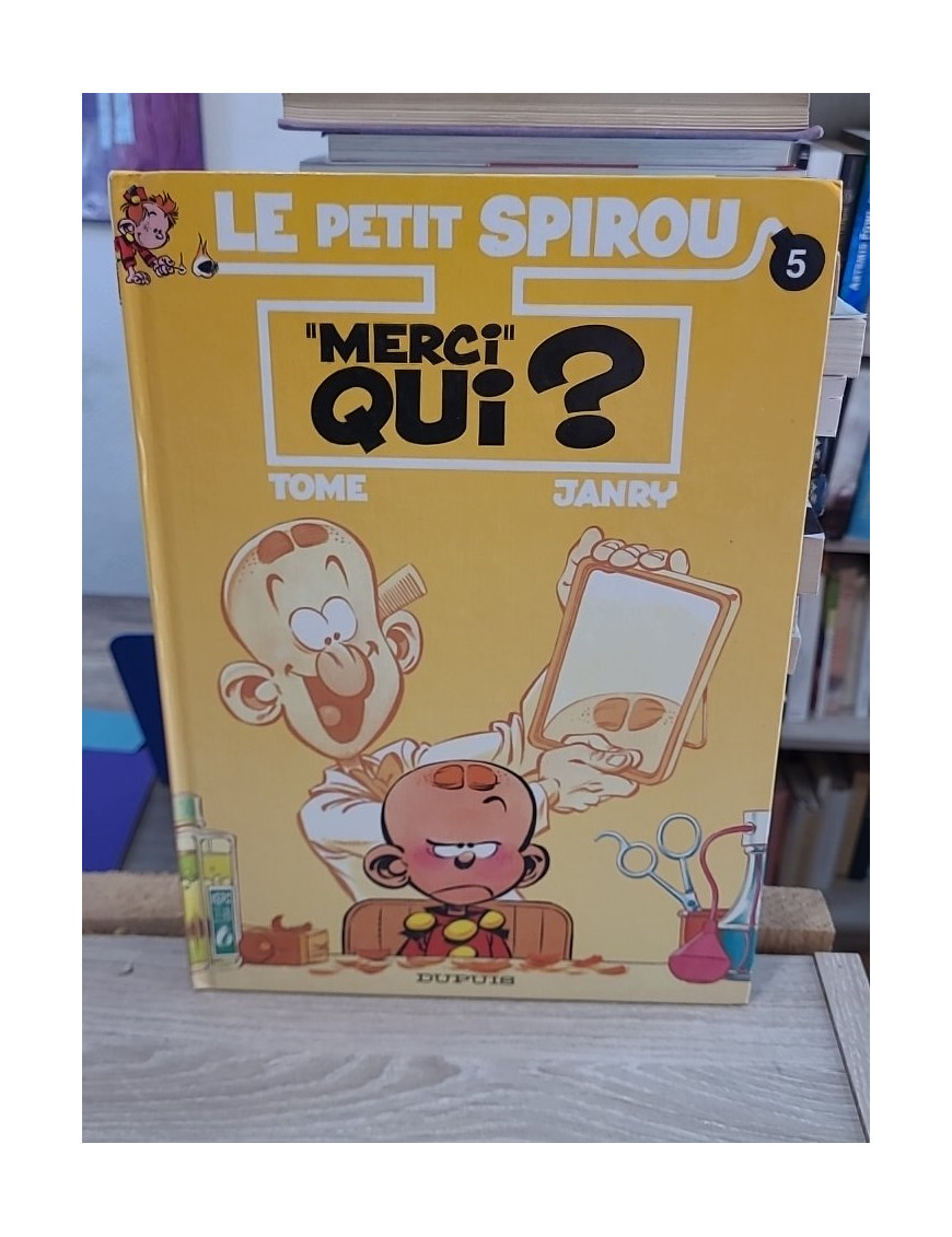 Le Petit Spirou Tome 5 - Merci qui ?, humour et bêtises d'enfance