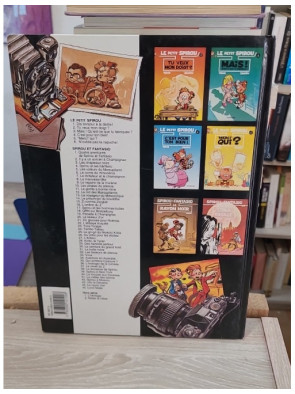 Le Petit Spirou Tome 5 - Merci qui ?, humour et bêtises d'enfance