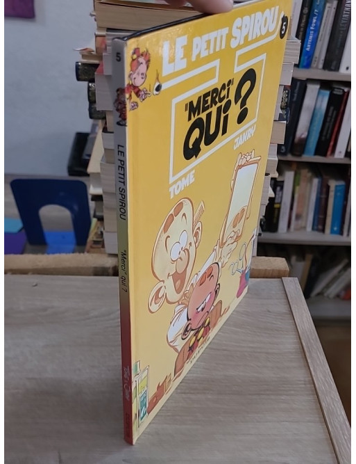 Le Petit Spirou Tome 5 - Merci qui ?, humour et bêtises d'enfance