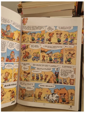 Le Petit Spirou Tome 5 - Merci qui ?, humour et bêtises d'enfance