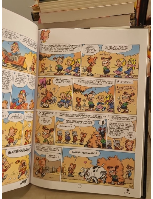 Le Petit Spirou Tome 5 - Merci qui ?, humour et bêtises d'enfance