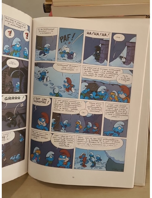 Les Schtroumpfs Tome 19 - Le Schtroumpf Sauvage, aventure au cœur de la forêt