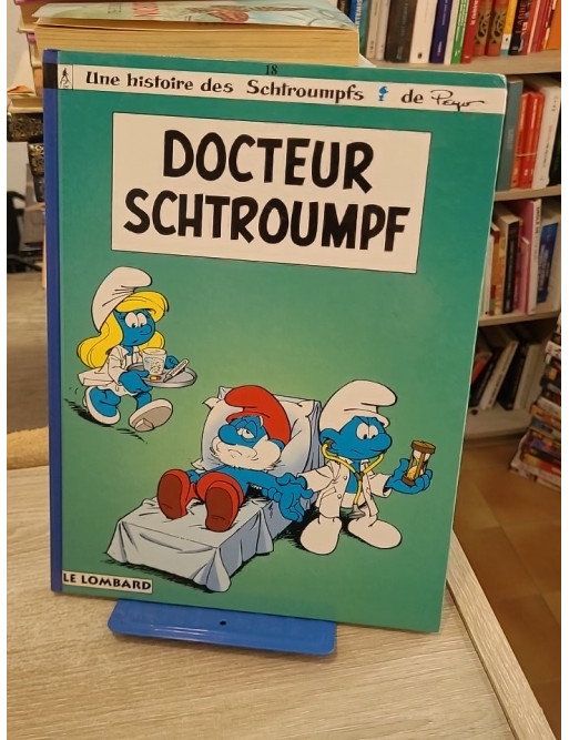 Les Schtroumpfs Tome 18 - Docteur Schtroumpf, aventures humoristiques au village