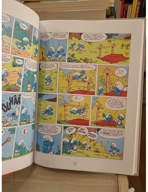 Les Schtroumpfs Tome 11 - Les Schtroumpfs Olympiques, Pâques Schtroumpfantes et Le Jardin des Schtroumpfs