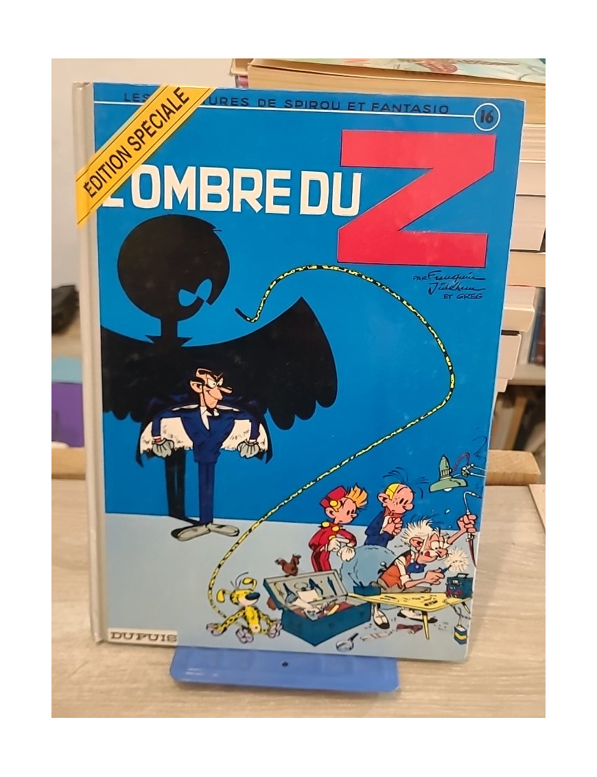 Spirou et Fantasio Tome 16 - L'Ombre du Z, aventure et mystère