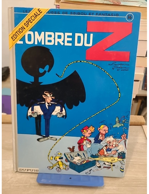 Spirou et Fantasio Tome 16 - L'Ombre du Z, aventure et mystère