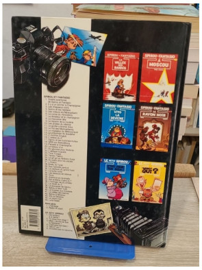 Spirou et Fantasio Tome 16 - L'Ombre du Z, aventure et mystère