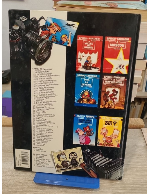 Spirou et Fantasio Tome 16 - L'Ombre du Z, aventure et mystère