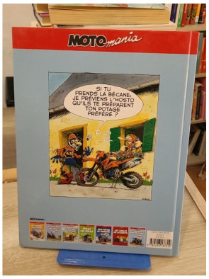 Motomania Tome 3 - Les Graisseux du Bitume, humour autour de la moto