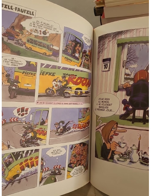 Motomania Tome 6 - Les Aigles de la Route, humour et passion moto