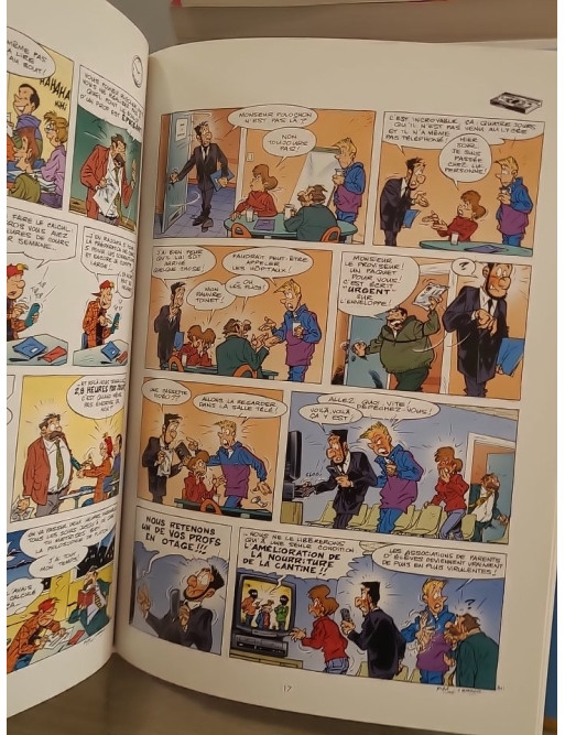 Les Profs Tome 9 - Rythme scolaire, humour en salle des profs