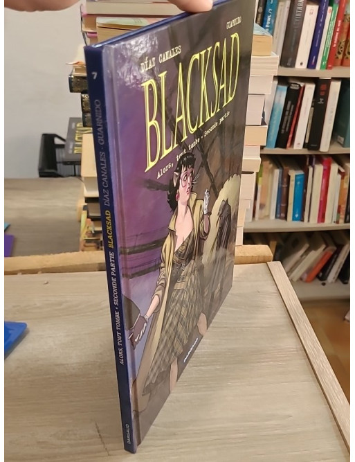 Blacksad Tome 7 - Alors, tout tombe (Seconde partie), polar graphique