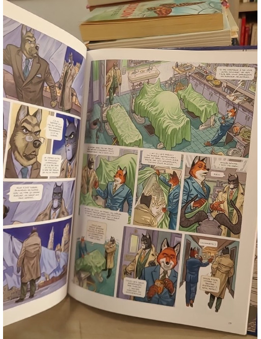 Blacksad Tome 7 - Alors, tout tombe (Seconde partie), polar graphique