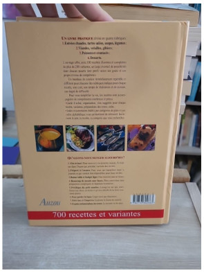 Instants gourmands - menus pour tous les jours et 500 recettes illustrées