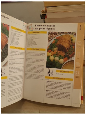 Instants gourmands - menus pour tous les jours et 500 recettes illustrées