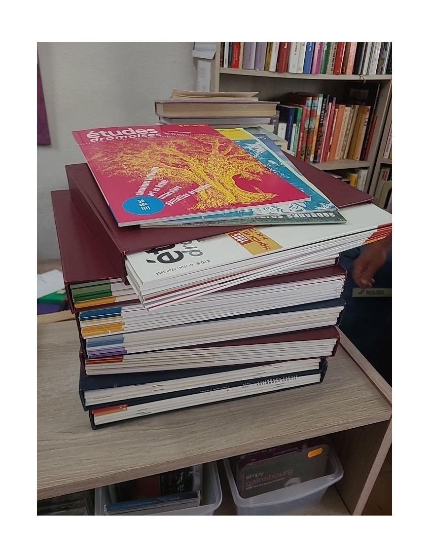 Études drômoises lot d'environ 50 numéros