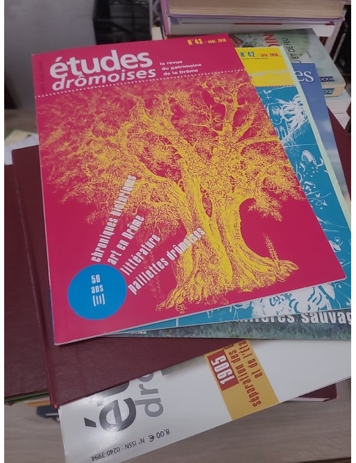 Études drômoises lot d'environ 50 numéros