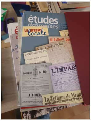 Études drômoises lot d'environ 50 numéros