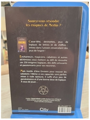 Enigma V01 - 250 énigmes et jeux de logique pour stimuler l'esprit