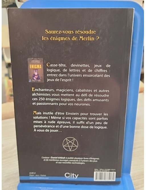 Enigma V01 - 250 énigmes et jeux de logique pour stimuler l'esprit