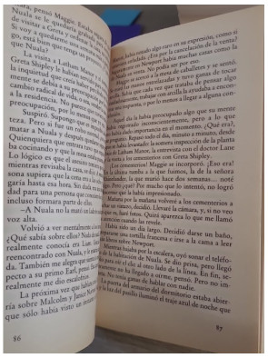 Pálida como la luna - thriller psychologique en espagnol