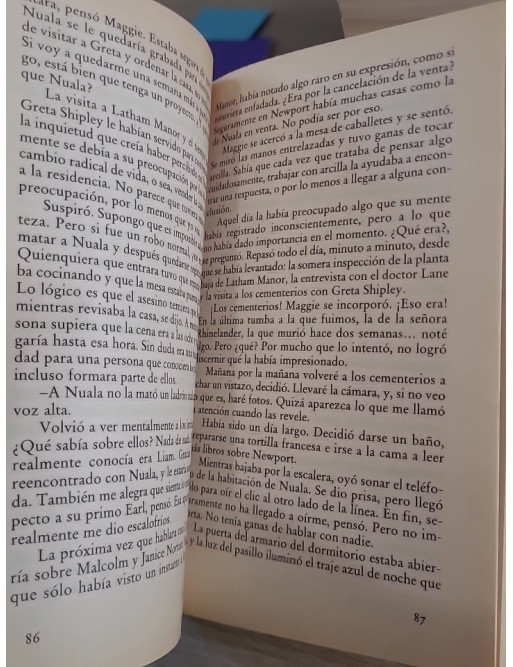 Pálida como la luna - thriller psychologique en espagnol