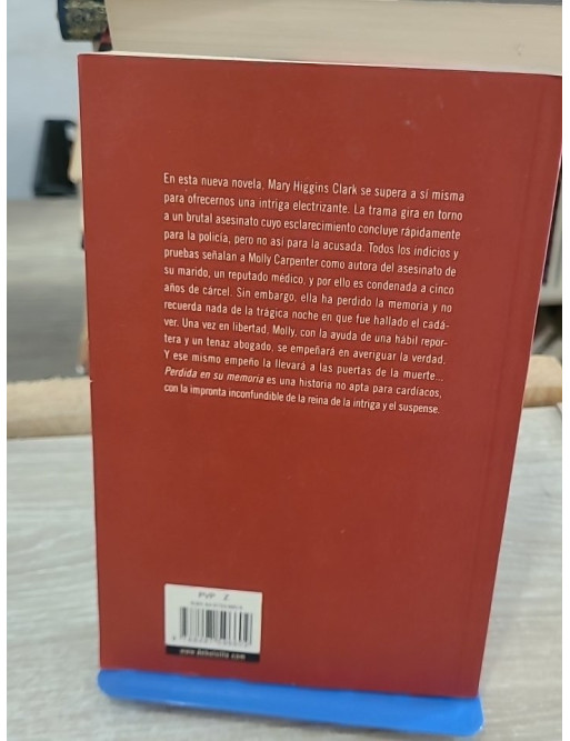 Perdida en su memoria / Memory Lost - thriller en espagnol