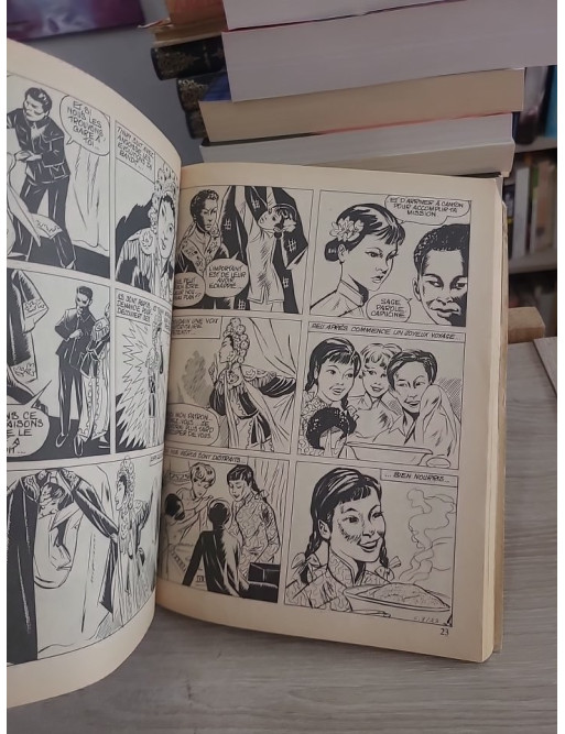 Album reliure Super Capucine n°3 avec numéros 7, 8 et 9 - Beatles SFPI 1966