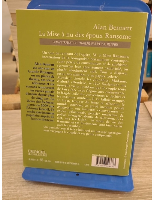 La mise à nu des époux Ransome - Roman satirique britannique