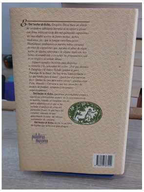 Del hecho al dicho - From the Fact that... Said, dictionnaire d'expressions