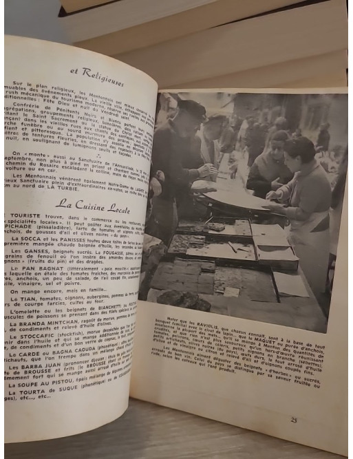 Guide Menton et le Mentonnais - Texte, photos et dessins de Paul Deverdun