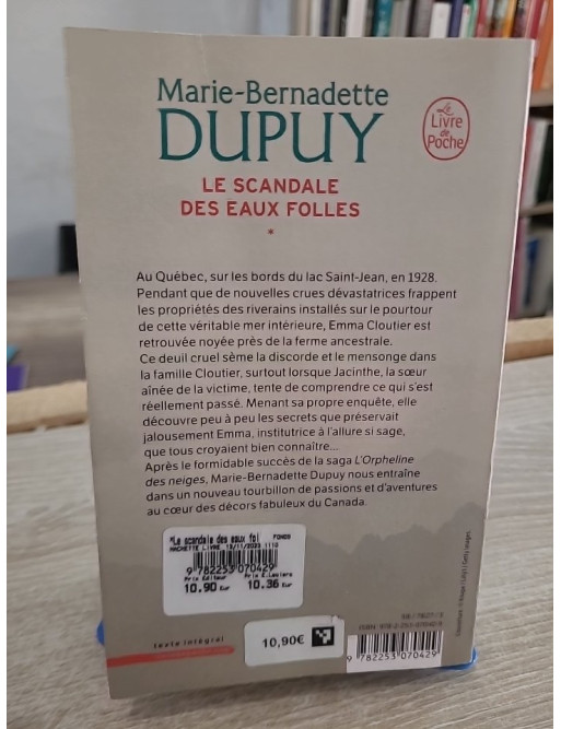 Le Scandale des eaux folles - Tome 1 - Marie-Bernadette Dupuy