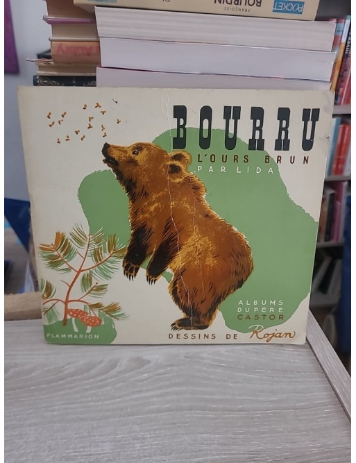 Bourru l'ours brun - Albums du Père Castor - Lida