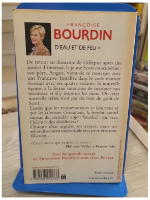 D'eau et de feu - Tome 1 - Françoise Bourdin