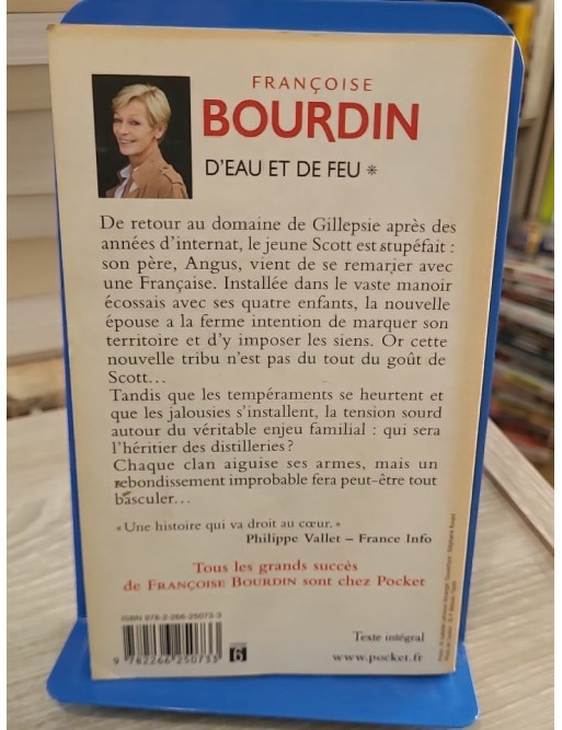 D'eau et de feu - Tome 1 - Françoise Bourdin