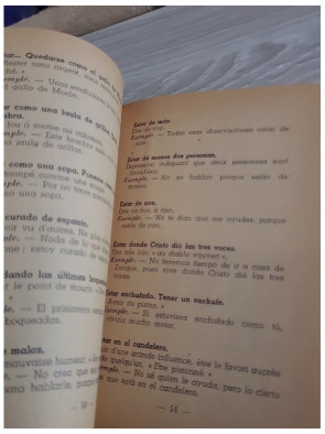 Mille locutions espagnoles - Recueil d'expressions usuelles en espagnol