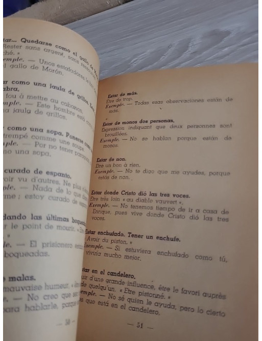 Mille locutions espagnoles - Recueil d'expressions usuelles en espagnol