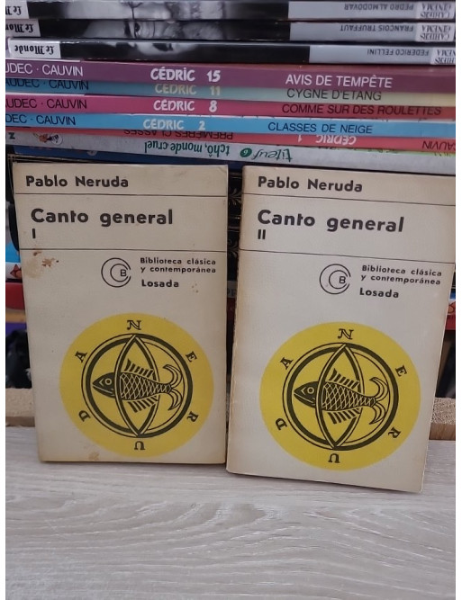Canto general complet en 2 tomes - Édition Biblioteca clásica y contemporánea