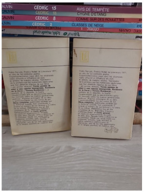 Canto general complet en 2 tomes - Édition Biblioteca clásica y contemporánea