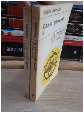 Canto general complet en 2 tomes - Édition Biblioteca clásica y contemporánea