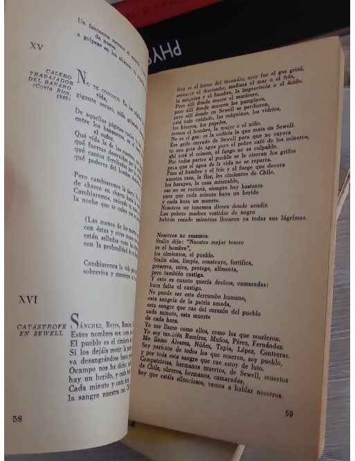 Canto general complet en 2 tomes - Édition Biblioteca clásica y contemporánea