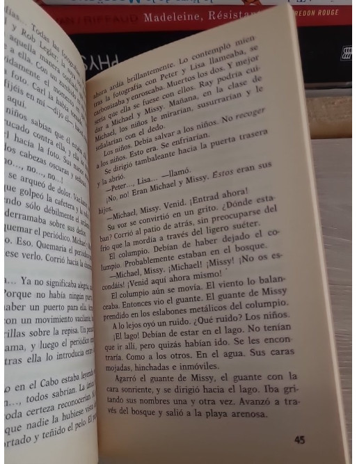 Donde están los niños - Thriller en espagnol de Mary Higgins Clark