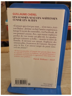 Les hommes sont des maîtresses comme les autres - Roman contemporain de Guillaume Chérel
