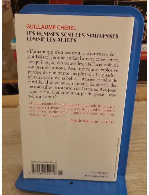 Les hommes sont des maîtresses comme les autres - Roman contemporain de Guillaume Chérel