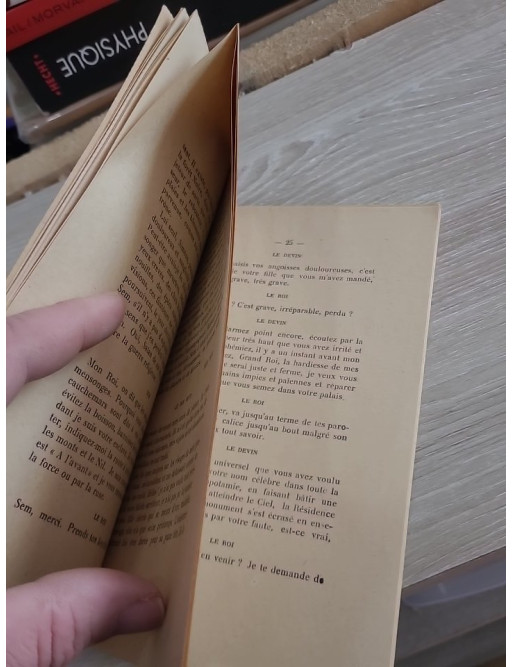 La Terre d'Israël - Pièce de théâtre en 3 actes avec lettre-préface de Paul Ormans